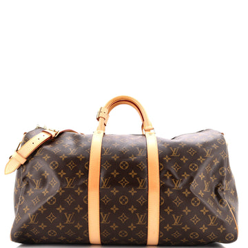 Louis Vuitton Keepall Bandouliere Bag Monogram Canvas 50