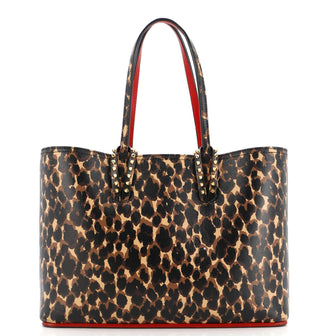 Christian Louboutin Cabata East West Tote Printed Leather Small