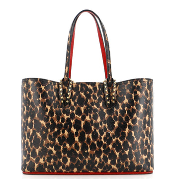 Christian Louboutin Cabata East West Tote Printed Leather Small