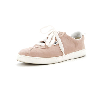 Chanel Women's CC Low-Top Flat Runner Sneakers Suede