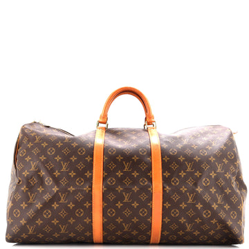 Louis Vuitton Keepall Bag Monogram Canvas 60