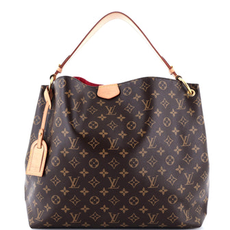 Louis Vuitton Graceful Handbag Monogram Canvas MM