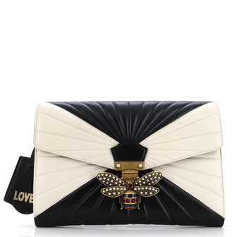 Gucci Queen Margaret Clutch Colorblock Leather