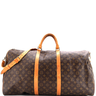 Louis Vuitton Keepall Bandouliere Bag Monogram Canvas 55