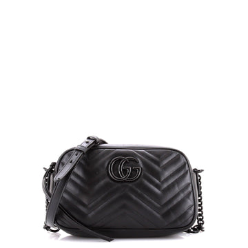 Gucci GG Marmont Shoulder Bag Matelasse Leather Small