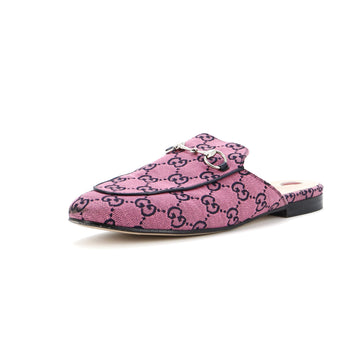 Gucci Women's Princetown Mules GG Canvas