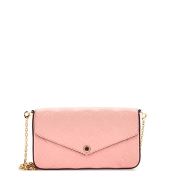 Louis Vuitton Felicie Pochette Monogram Empreinte Leather