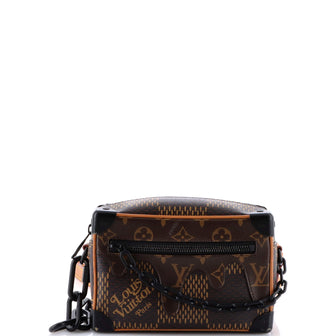 Louis Vuitton Nigo Soft Trunk Bag Limited Edition Giant Damier and Monogram Canvas Mini