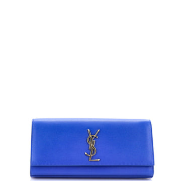 Saint Laurent Classic Monogram Clutch Leather Long