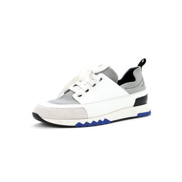 Hermes Stadium Sneakers Fabric and Leather