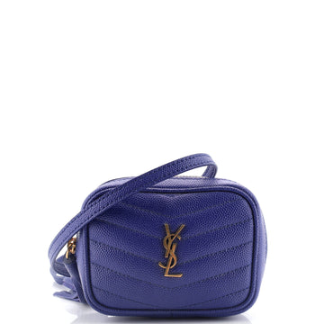Saint Laurent Lou Camera Bag Matelasse Chevron Leather Baby