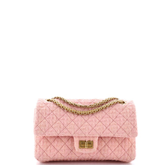 Chanel Reissue 2.55 Flap Bag Quilted Tweed 225