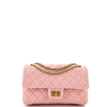 Chanel Reissue 2.55 Flap Bag Quilted Tweed 225