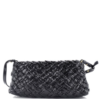 Bottega Veneta Kalimero Cha-Cha Shoulder Bag Intrecciato Leather