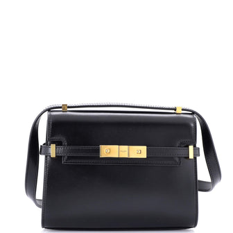 Saint Laurent Manhattan Shoulder Bag Leather Mini