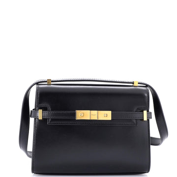 Saint Laurent Manhattan Shoulder Bag Leather Mini