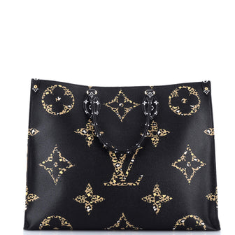 Louis Vuitton OnTheGo Tote Limited Edition Jungle Monogram Giant GM