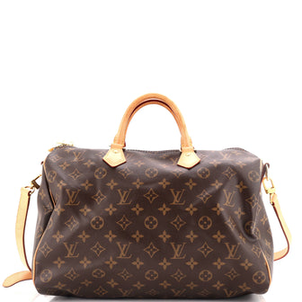 Louis Vuitton Speedy Bandouliere Bag Monogram Canvas 30