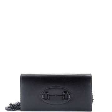 Gucci Horsebit 1955 Chain Wallet Leather