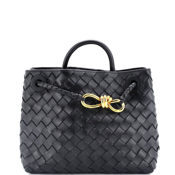 Bottega Veneta Andiamo Top Handle Bag Intrecciato Nappa Small