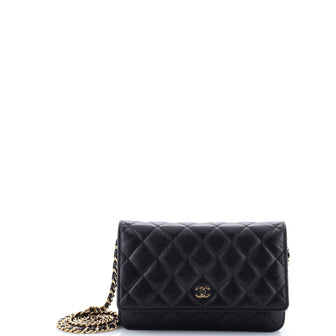 Chanel Wallet on Chain Quilted Caviar