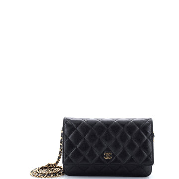 Chanel Wallet on Chain Quilted Caviar