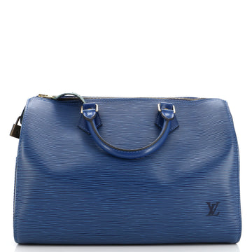 Louis Vuitton Speedy Handbag Epi Leather 30