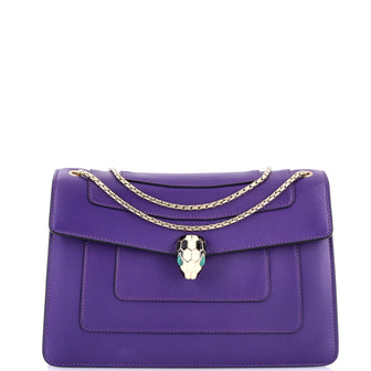 Bvlgari Serpenti Forever Shoulder Bag Leather Medium