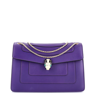 Bvlgari Serpenti Forever Shoulder Bag Leather Medium