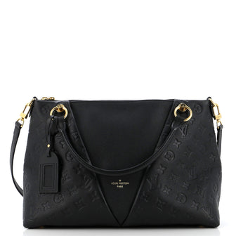 Louis Vuitton V Tote Monogram Empreinte Leather MM