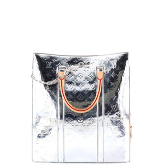 Louis Vuitton Sac Plat Bag Monogram Mirror Coated Canvas