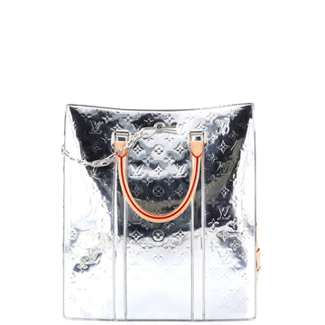 Louis Vuitton Sac Plat Bag Monogram Mirror Coated Canvas