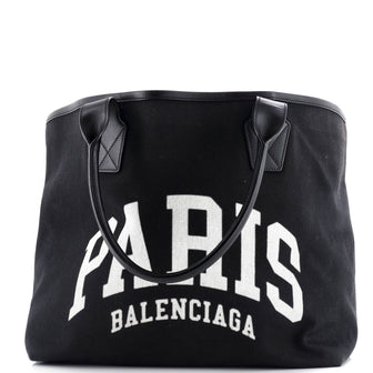 Balenciaga Cities Jumbo Tote Printed Canvas Large