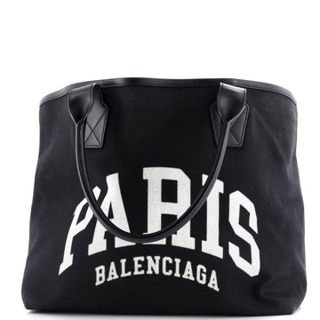 Balenciaga Cities Jumbo Tote Printed Canvas Large