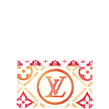 Louis Vuitton Card Holder Monogram Tiles By The Pool