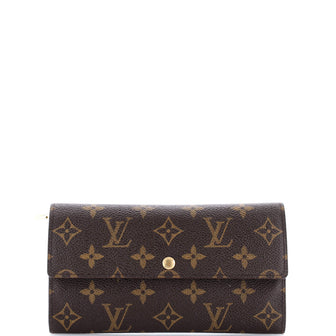 Louis Vuitton Vintage Sarah Wallet Monogram Canvas