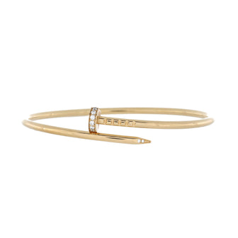 Cartier Juste un Clou Bracelet 18K Yellow Gold with Diamonds Small