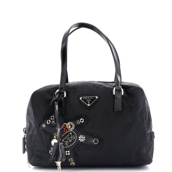 Prada Convertible Zip Tote Tessuto Small