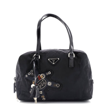 Prada Convertible Zip Tote Tessuto Small