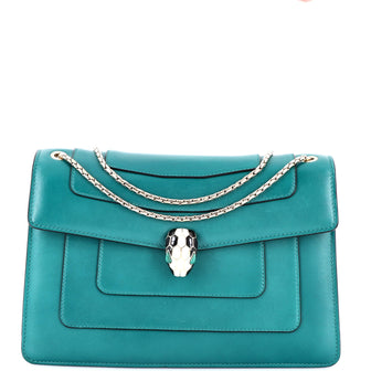Bvlgari Serpenti Forever Shoulder Bag Leather Medium