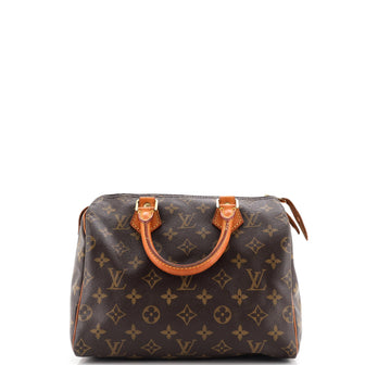 Louis Vuitton Speedy Handbag Monogram Canvas 25