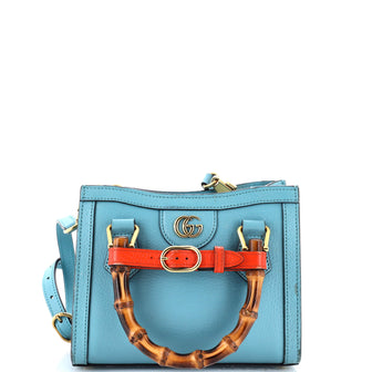 Gucci Diana NM Bamboo Handle Tote Leather Mini