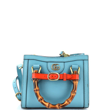 Gucci Diana NM Bamboo Handle Tote Leather Mini