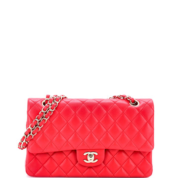 Chanel Classic Double Flap Bag Quilted Lambskin Medium