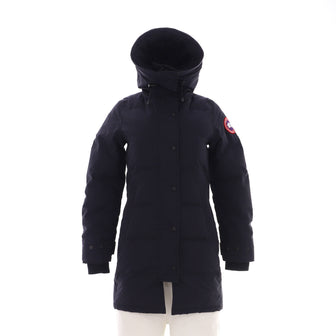 Canada Goose Women's Shelburne Parka Quilted Polyester Blend with Down
