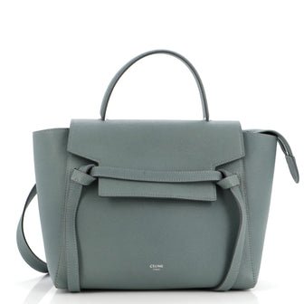 Celine Belt Bag Textured Leather Micro