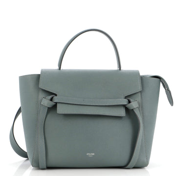 Celine Belt Bag Textured Leather Micro