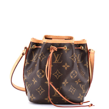 Louis Vuitton Noe Handbag Monogram Canvas Nano