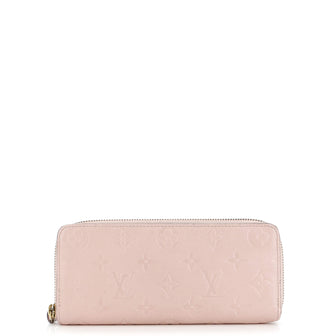 Louis Vuitton Clemence Wallet Monogram Empreinte Leather