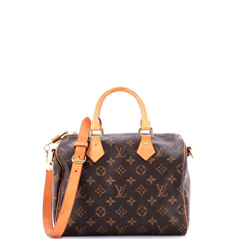 Louis Vuitton Speedy Bandouliere Bag Monogram Canvas 25